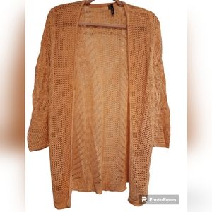 Women's Maurices open front cardigan